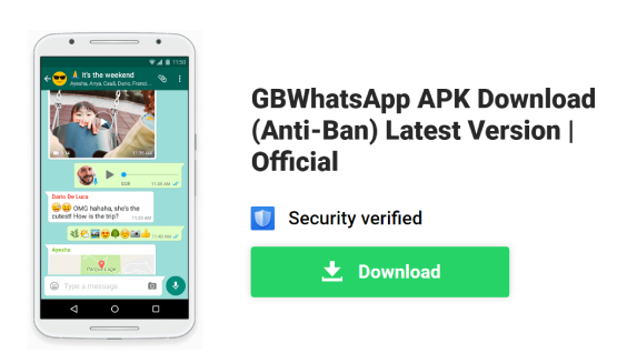 GB WhatsApp APK not on Google Play Store